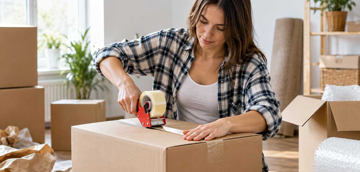 Packservice beim Umzug